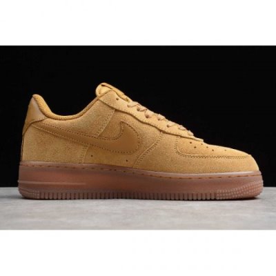 Nike Air Force 1 Lv8 3 Wheat/Gum Kahverengi / Açık Kahverengi Kaykay Ayakkabı Türkiye - XVEUZU57